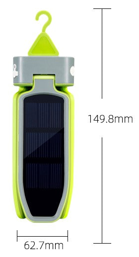 SURYA Solarlampe USB-Anschluss Detailansicht Ladeport