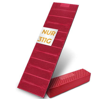 AceCamp Chill Star Liegematte 186x56 cm in Rot – Gesamtansicht