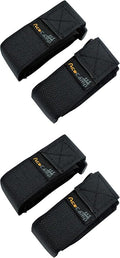 AceCamp 2X Klettgurt Packriemen 90 cm Schwarz Hauptansicht liegend