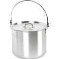AceCamp Kochtopf 4 L Aluminium Outdoor-Küche Hauptansicht mit Deckel