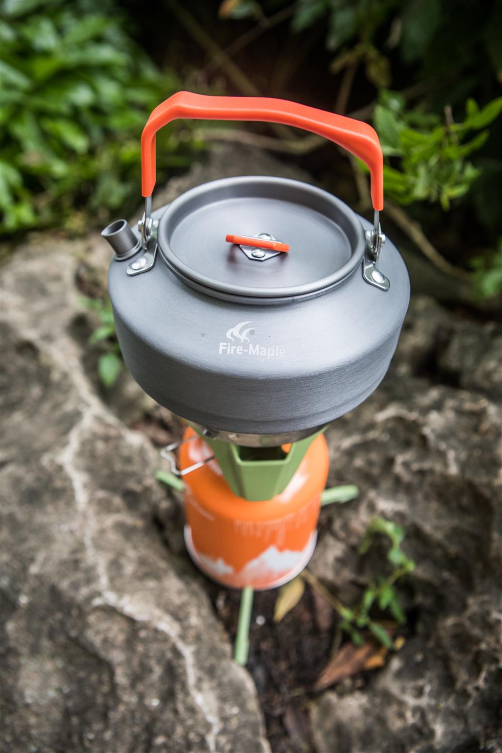 Fire-Maple Feast XT1 Kessel 0,8 L mit faltbarem Griff Seitenansicht