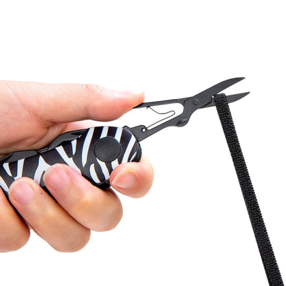 munkees Zebra Multitool Korkenzieher und Dosenöffner ausgeklappt