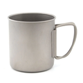 Fire Maple Titanium Becher 330ml silber auf weißem Hintergrund