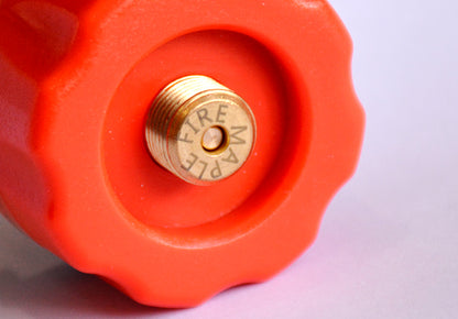 FMS-701 Anaconda Gaskartuschen-Adapter im Einsatz mit Gaskartusche verbunden