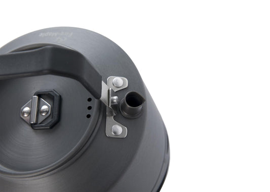 FEAST XT2 BLACK Kessel Detail Ausguss und Deckel aus Edelstahl