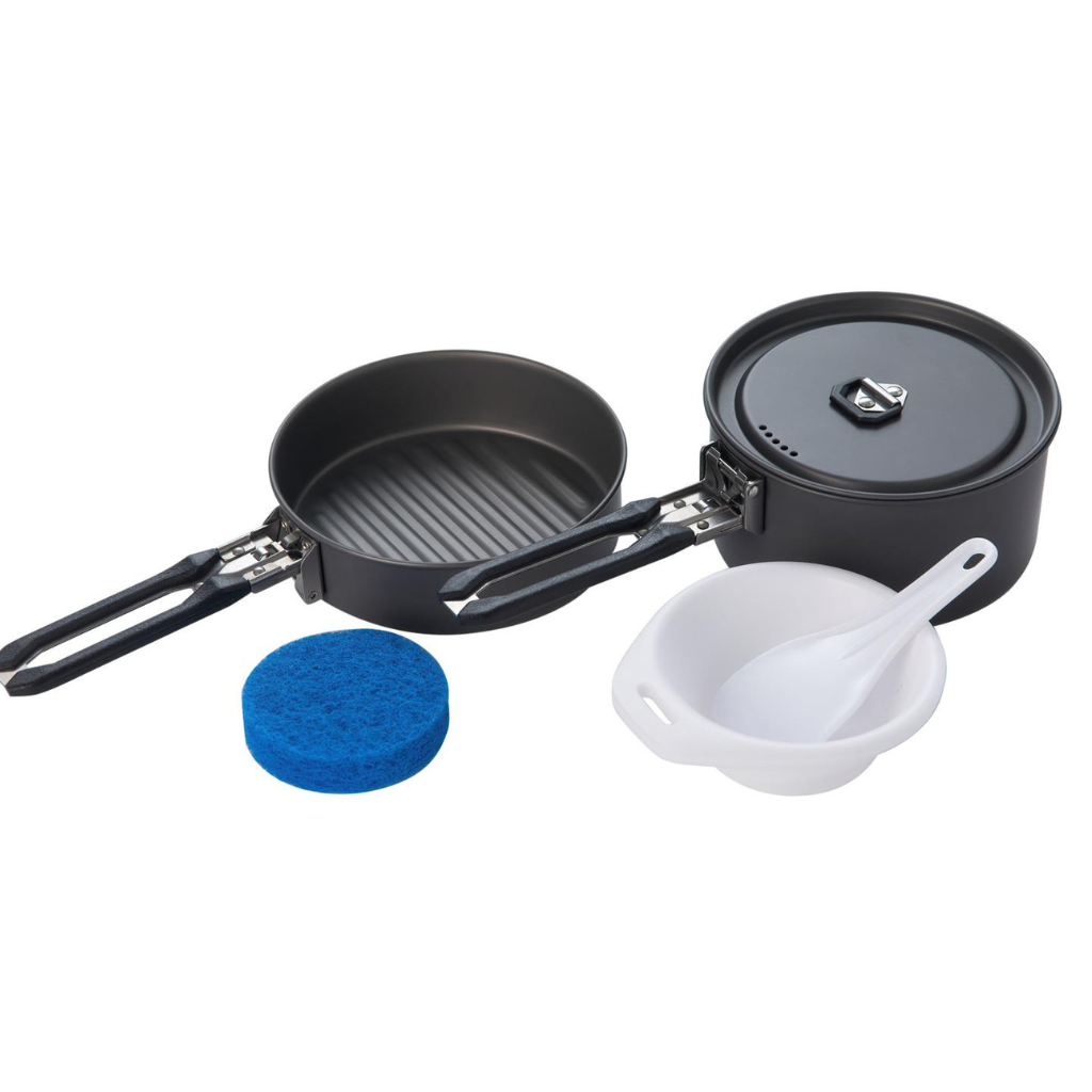 Fire Maple Feast 1 Black Camping Kochgeschirr Set Komplettansicht