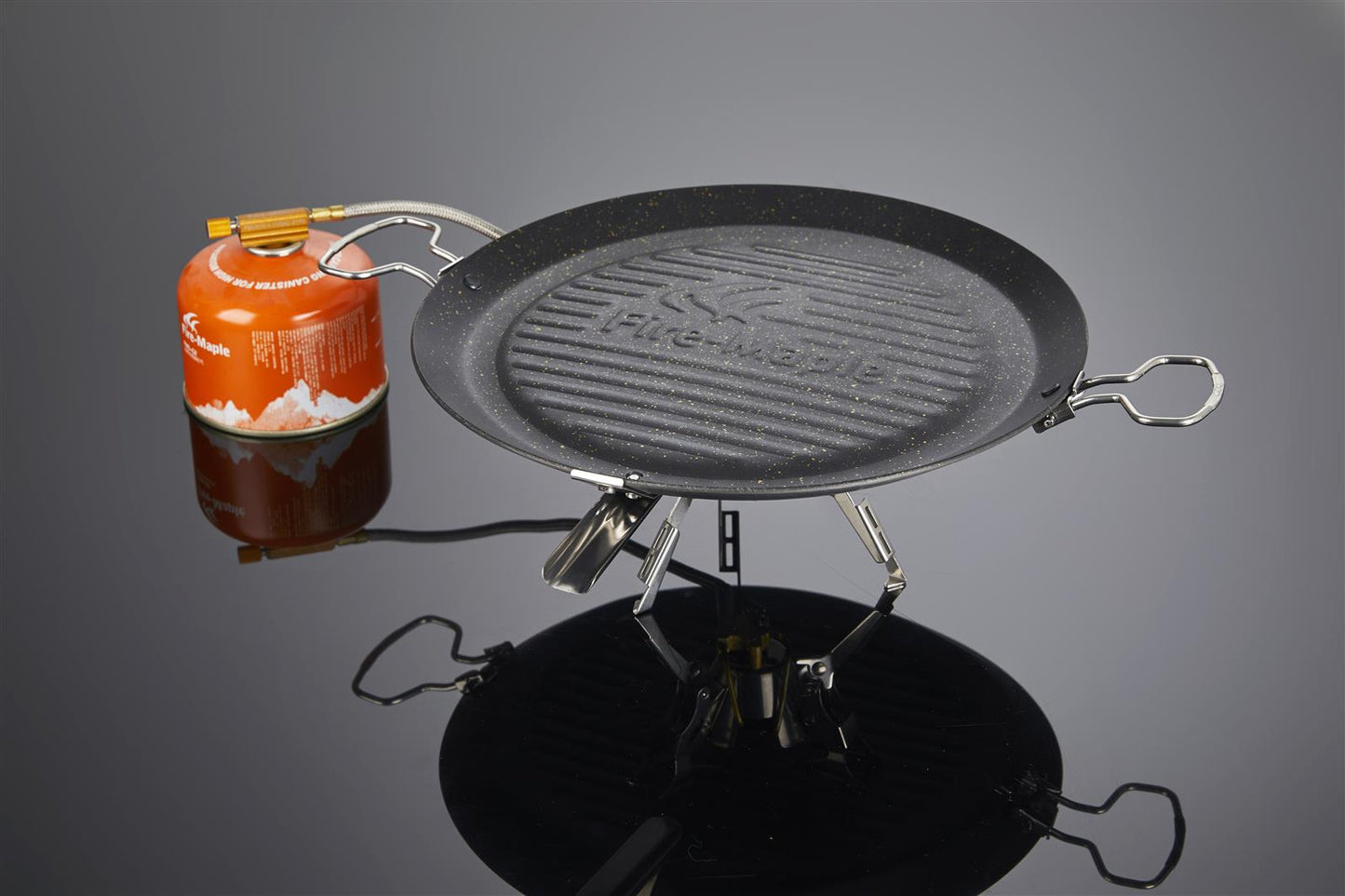 Verpackung der Outdoor Grillpfanne aus Gusseisen mit Griff