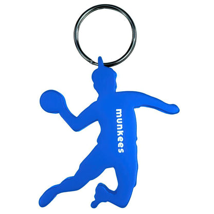 Munkees Produktverpackung Handballer Anhänger mit Logo