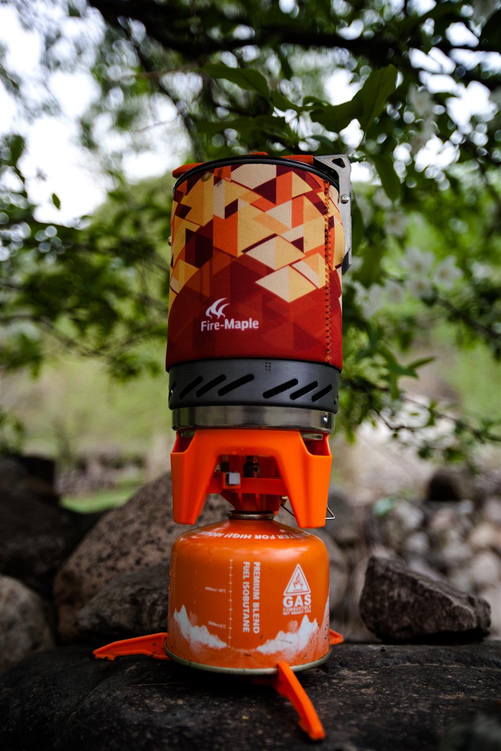 Fire-Maple Star X2 Gaskocher-Set vollständig ausgepackt alle Einzelteile