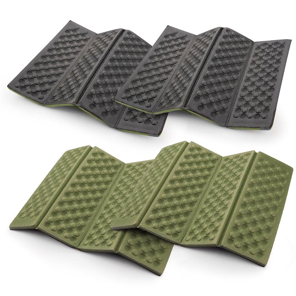 Faltbares Thermo-Sitzkissen 40x30 cm in Grün, 2er Set Hauptansicht