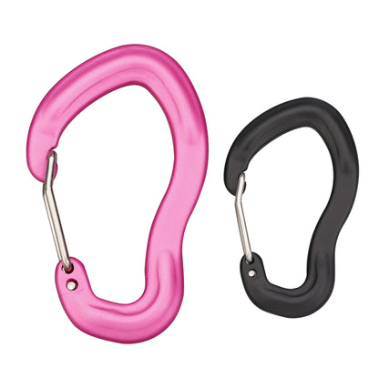 Munkees Karabiner 2er Set Verpackung mit Produktbeschreibung und Markenlogo