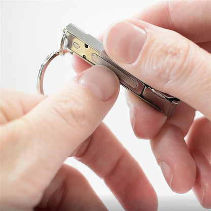 munkees ultradünner Mini-Nagelknipser in Hosentasche als EDC-Accessoire