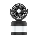 NOTOS Ventilatorlampe mit LED und Powerbank-Funktion in Weiß