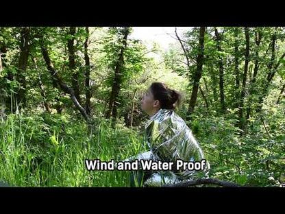 Rettungsdecke Silber – kompakt & wärmereflektierend